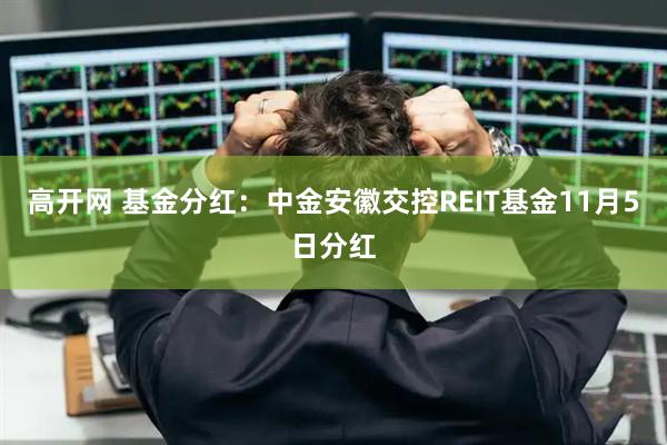 高开网 基金分红:中金安徽交控REIT基金11月5日分红